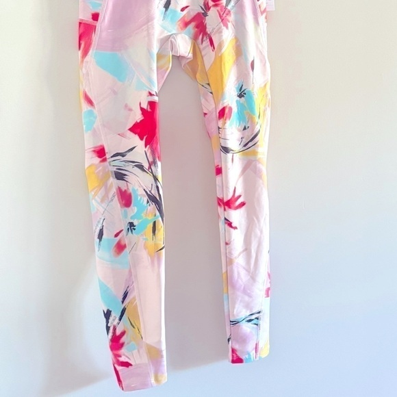 Josie Natori Solstice Printed 7/8 Leggings pants Whim Multi Size XS - Picture 7 of 10